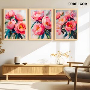 floral frame set 502