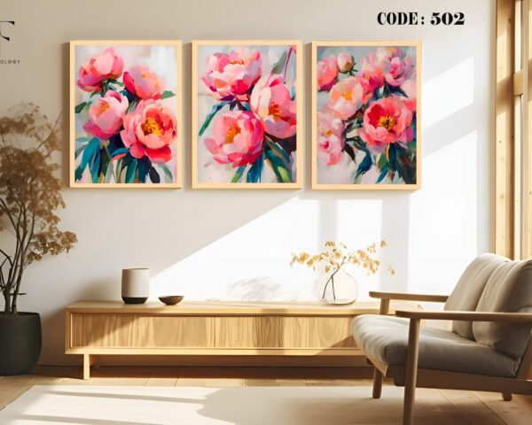 floral frame set 502