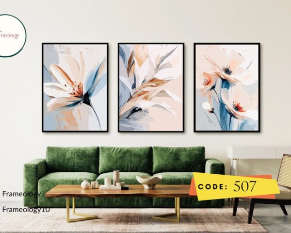 floral frame set 507