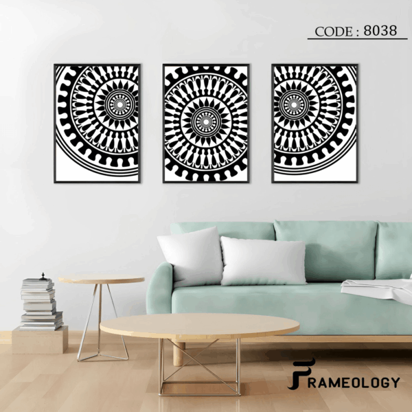 boho frame set 8037