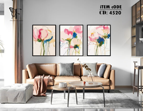 floral frame set cd 4501