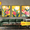 floral frame set cd 4501