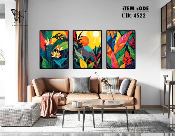 floral frame set cd 4501