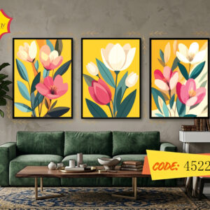 floral frame set cd 4501
