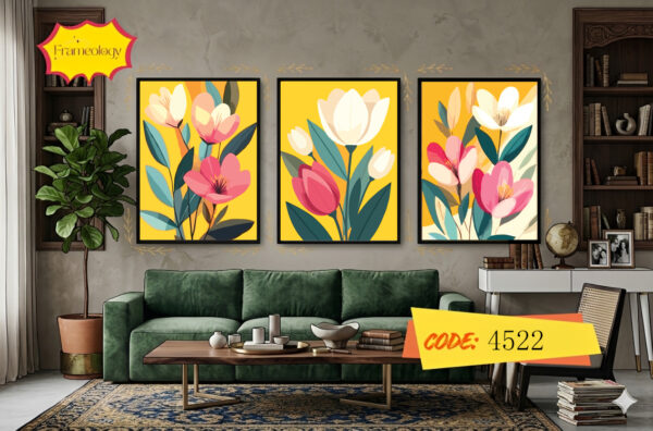 floral frame set cd 4501