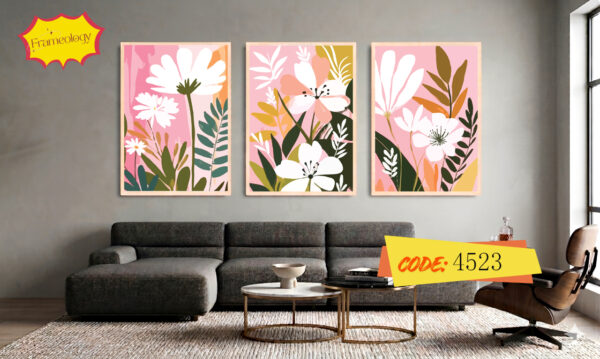 floral frame set cd 4501