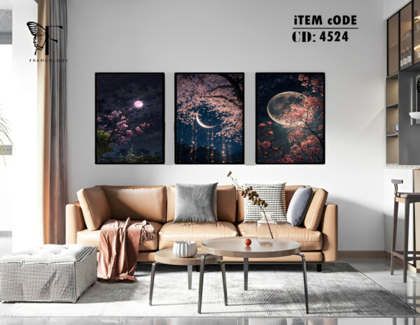 floral frame set cd 4501