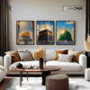 islamic frame set 7096